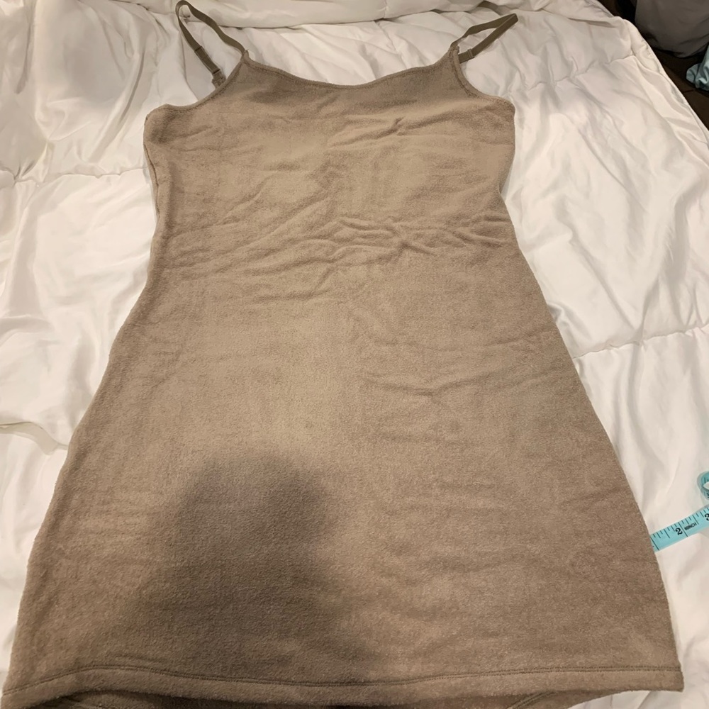 Skims mini dress tan tank dress soft new size 3x
